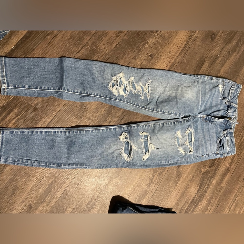 American eagle jeans size 0